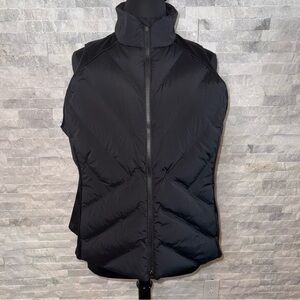 Athleta Black Inlet Puffy Vest - Size 2X